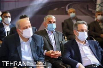 آیین رونمایی از نخستین نمونه قطار ملی مترو 12