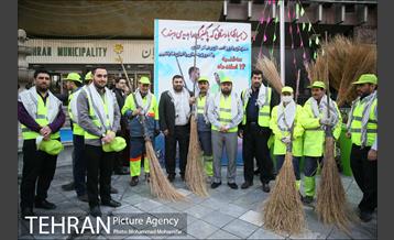 اجرای طرح همیاری با پاکبانان 9