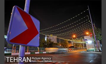 تونل نوری از میدان ونک تا بلوار میرداماد 28