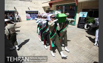 تشییع پیکر بهمن گلبارنژاد دوچرخه سوار ملی پوش ایران در پارالمپیک‎ 6