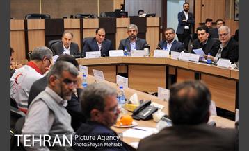 جلسه شورای هماهنگی ستاد مدیریت بحران با حضور دکتر نجفی شهردار تهران 21