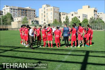 تمرین تیم فوتبال پرسپولیس