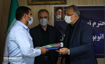 بازدید شهردار تهران از شرکت واحد اتوبوسرانی تهران 17