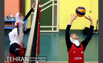 تمرین تیم ملی والیبال بانوان 19