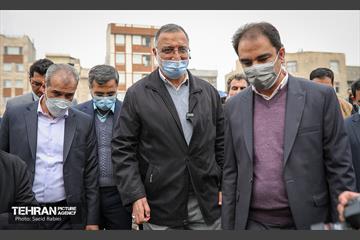 بازدید شهردار تهران از باغ‌راه حضرت فاطمه زهرا (س) 23