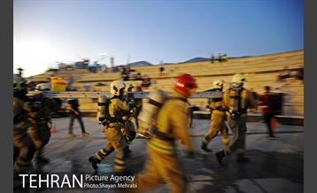 مسابقه عملیاتی ورزشی آتش نشانان تهران 40