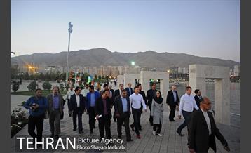 بازدید شهردار بلگراد از دریاچه خلیج فارس و آبشار تهران 6