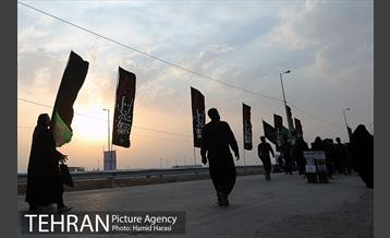 ارائه خدمات نیرو های خادم الحسین (ع) در مرز شلمچه 16