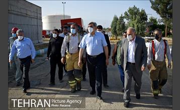 بازدید شهردار تهران از پالایشگاه نفت ری 1