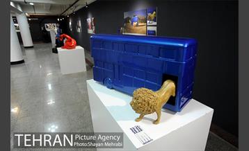 اختتامیه ششمین دوسالانه مجسمه های تهران با حضور دکتر حناچی شهردار محترم تهران 6