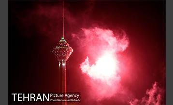 نورافشانی برج میلاد به مناسب سالروز پیروزی انقلاب اسلامی 9