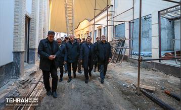 بازدید شهردار تهران از منطقه فرهنگی و گردشگری عباس اباد 2