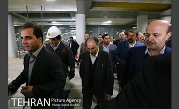 بازدید شهردار تهران از خطوط 6 و 7 مترو و ایستگاه دولت آباد 7