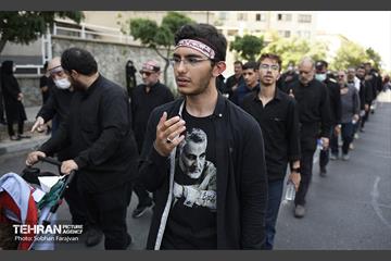 دسته عزاداری دانشگاه امام صادق(ع) در ظهر تاسوعا 27
