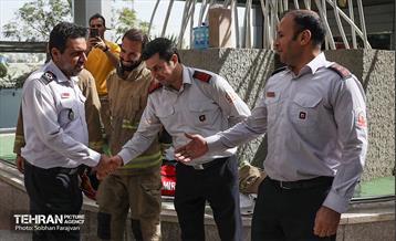 مسابقه پله‌نوردی آتش‌نشانان 46