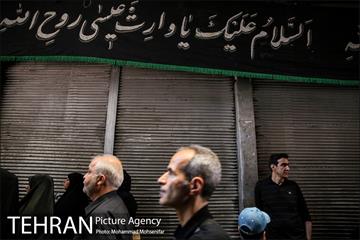 عزاداری تاسوعا در بازار تهران 22