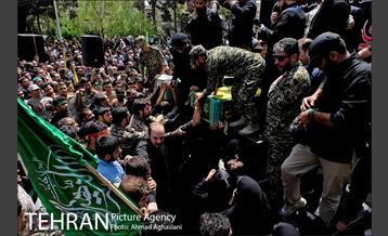 تشییع پیکر ۳تن از شهدای مدافع حرم 28