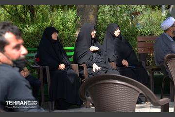 مراسم شهادت امام رضا(ع) و سالگرد تدفین شهدای گمنام منطقه۸