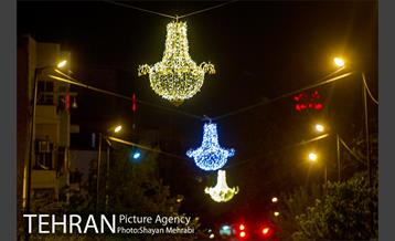 آذین بندی خیابان های تهران به مناسبت نیمه شعبان 23