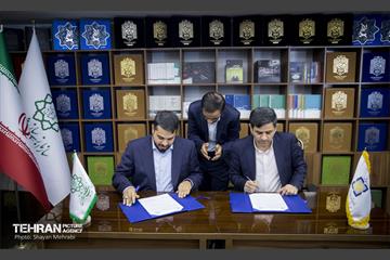 مراسم امضاء سند همکاری بین سازمان زیباسازی و سازمان دهیاری ها و شهرداری ها 18