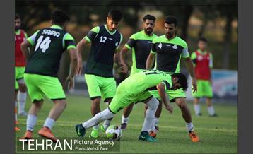 تمرین تیم فوتبال سایپا  تهران 15