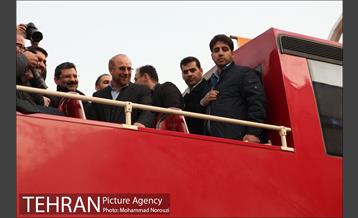 آیین رونمایی و بهره برداری از ناوگان حمل و نقل پاک با حضور دکتر قالیباف 33