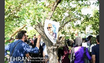 مراسم تشییع پیکر عباس کیارستمی 8