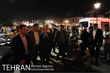 آئین بهره برداری از میدانگاه شهدای هفتم تیر با حضور شهردار تهران 60