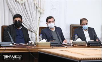 دیـدار شـهردار و معاونین شهرداری تهران با رئیس جمهور 4