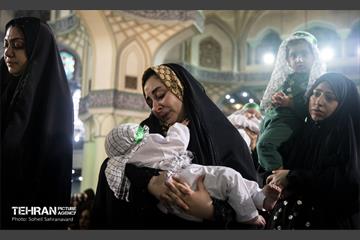 مراسم شیرخوارگان حسینی در آستان عبدالعظیم الحسنی(ع)  6