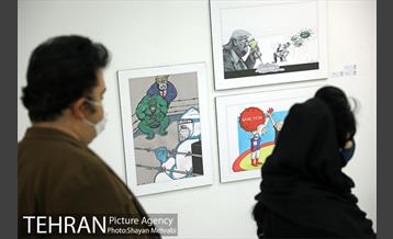 بازدید احمد مسجد جامعی از نمایشگاه تهران از منظر هنرمندان 24