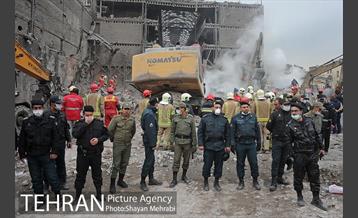 هشتمین روز آواربرداری ساختمان پلاسکو-1 25