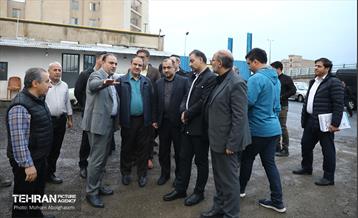بازدید کمیسیون برنامه و بودجه شورای شهر از پروژه‌های منطقه 4 23