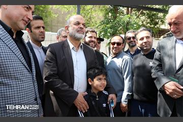 بازدید وزیر کشور از پروژه‌های منطقه 18 11