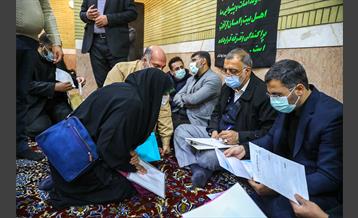 دیدار مردمی شهردار تهران با اهالی منطقه 17