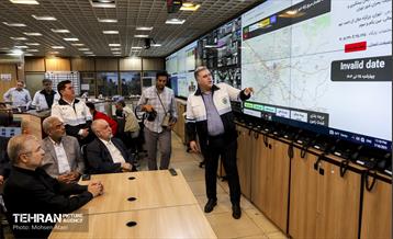 نشست جمعی از نمایندگان مجلس با رئیس سازمان پیشگیری و مدیریت بحران تهران 46