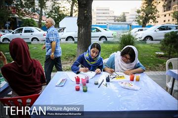 افتتاح گذر فرهنگی پنجشنبه های بلوار کشاورز 1