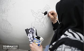 جشنواره تخم‌مرغ رنگی در میدان هفت تیر 8