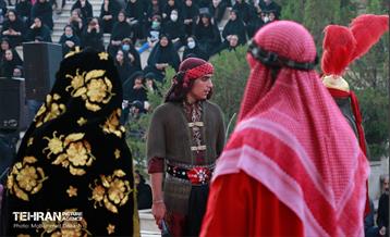 اجرای بیست و نهمین آیین تعزیه در فرهنگسرای خاوران