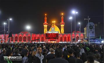 حال و هوای بین الحرمین در شب اربعین حسینی 1