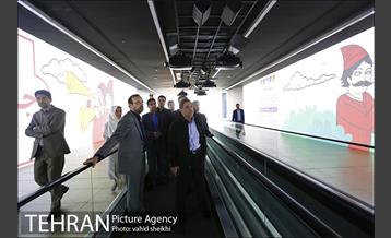 بازدید وزیر راه و شهرسازی از باغ کتاب 7