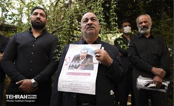 مراسم وداع با پیکر مطهر شهید عملیات تروریستی حرم شاهچراغ (ع) 14