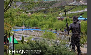 بهار بارانی تهران در روز طبیعت 8