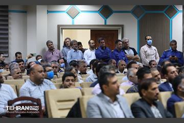دیدار صمیمانه شهردار تهران با کارکنان شهرداری منطقه هشت