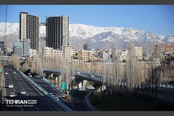کیفیت هوای تهران در وضعیت پاک 13