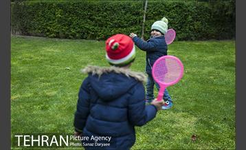 روز طبیعت بارانی در بوستان لاله 1