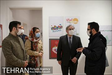 بازدید سفیر فرانسه از نمایشگاه تهران از منظر هنرمندان 7
