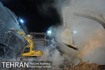 هفتمین روز آواربرداری ساختمان پلاسکو-1 34