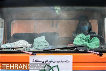 مانور خودرویی عملیات برف روبی شهرداری تهران 24