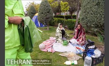 روز طبیعت بارانی در بوستان رازی 22